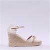 Una Healy Ghostbuster Espadrille Wedge - Off White Combi